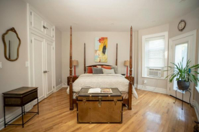 A Charming 4 bd Garden Oasis Brick Townhouse